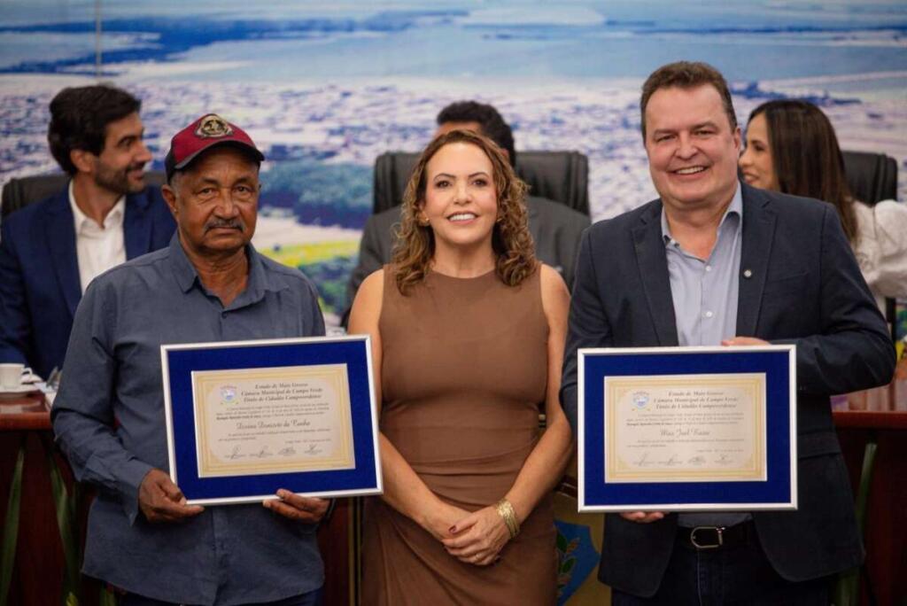 Max Russi é homenageado com título de Cidadão Campoverdense e reforça compromisso com os municípios