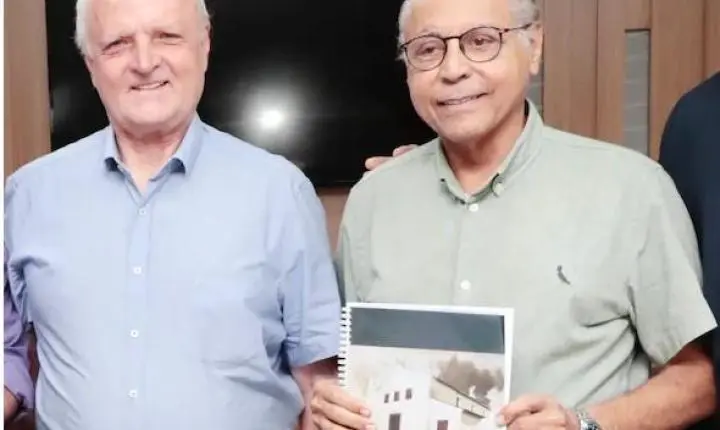 Júlio Campos mobiliza apoio para restaurar igreja histórica de Cuiabá