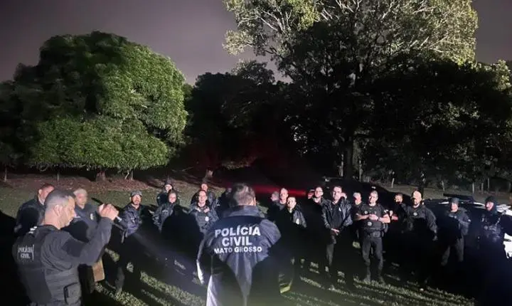 Polícia Civil mira facção e cumpre 26 ordens contra tráfico em Nobres